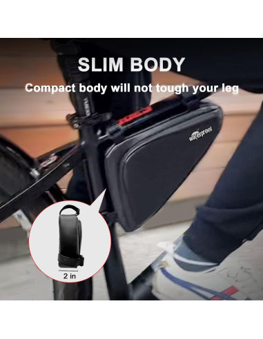 Bolsa de Almacenamiento para Bicicleta NDakter 2L Impermeable