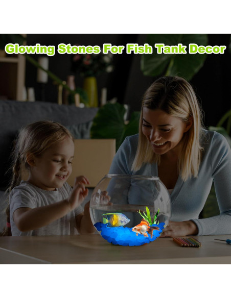 200 Piedras Brillantes en la Oscuridad Dinastía Kaiyuan Azul