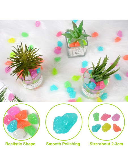 200 Piedras Brillantes en la Oscuridad Dinastía Kaiyuan Azul