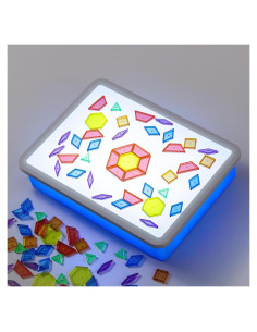 Mesa de Luz LED PreTrans 40x30 cm Ajustable para Niños