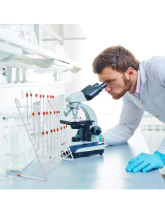 Soporte de Secado de Laboratorio OUNONA para 24 Botellas 2