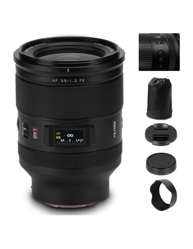Lente Viltrox 35mm F1.2 FE para Sony E - Enfoque Automático