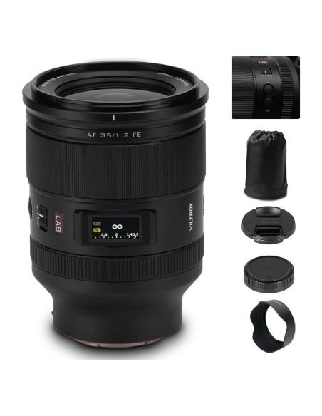 Lente Viltrox 35mm F1.2 FE para Sony E - Enfoque Automático