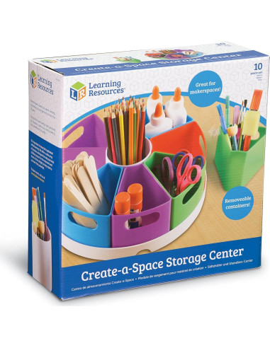 Organizador de Escritorio Learning Resources LER3806 Multicolor