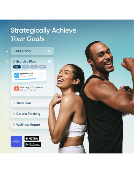 Balanza Inteligente Etekcity EFS-C651-KUS 180 kg 13 Métricas