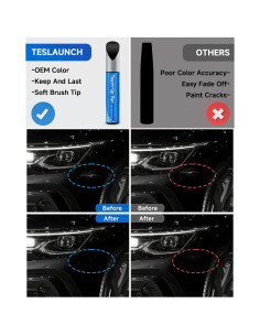 Pintura de Retoque Negra RSACET L041/A1 para Volkswagen 2