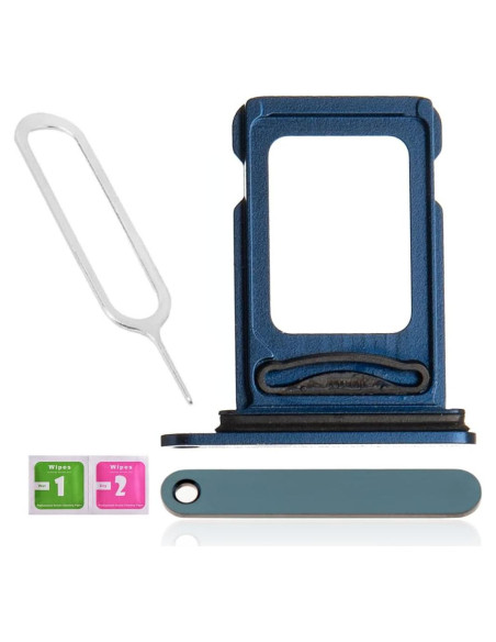 Soporte de Tarjeta SIM Doble LNONLS para iPhone 12 Pro Max Azul