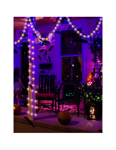 Luces de Cuerda Inteligentes Echosari 10M RGB Control App