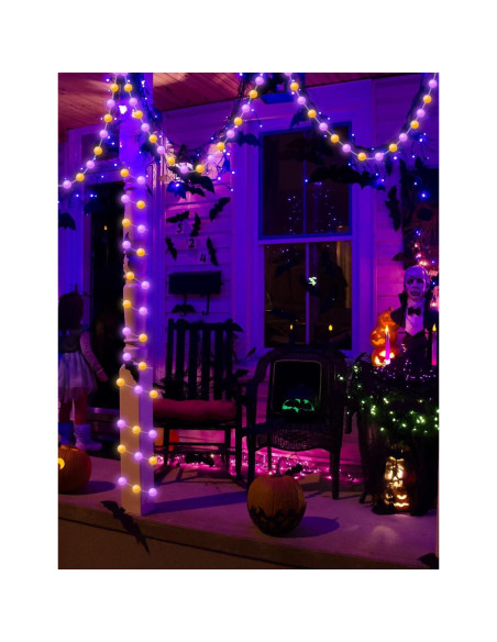 Luces de Cuerda Inteligentes Echosari 10M RGB Control App