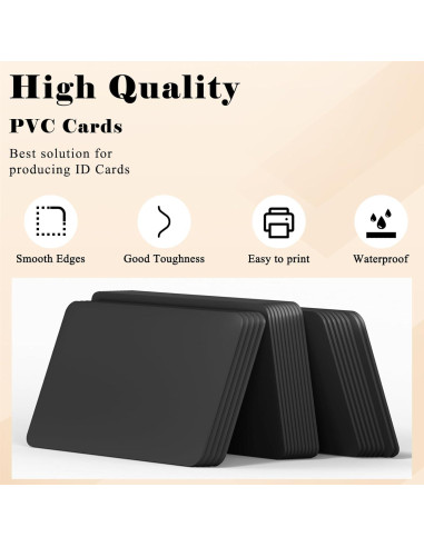 10 Tarjetas NFC Programables K LAKEY 504 Bytes PVC Imprimibles