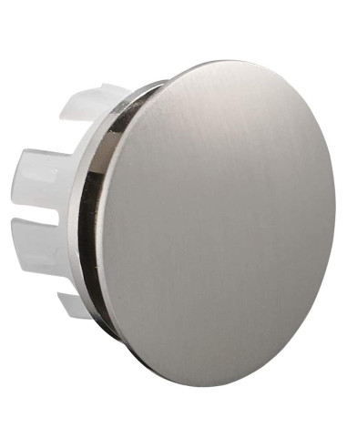 Cubierta de desbordamiento de lavabo Greenspring Níquel Cepillado