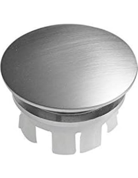 Cubierta de desbordamiento de lavabo Greenspring Níquel Cepillado