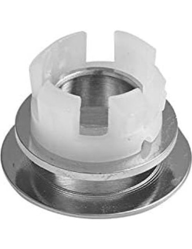 Cubierta de desbordamiento de lavabo Greenspring Níquel Cepillado