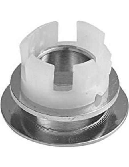 Cubierta de desbordamiento de lavabo Greenspring Níquel Cepillado