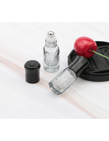 Botellas Roll-on de Vidrio Newzoll 3ml 8 Piezas Anti-UV