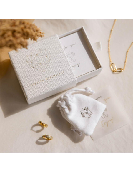 Collar Colgante de Foto Dainty Caitlyn Minimalist en Plata 925