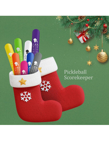 Contador de Puntuaciones Pickleball UBARONY - 4 Pulseras Portátiles