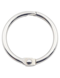 Anillos de Encuadernación KINGFOREST 50 Unidades 25mm Metal