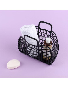 Bolsa de Playa Reutilizable BABANA - Monedero Negro Pequeño 2