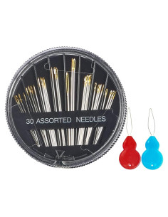 Kit de Agujas de Coser Eketirry 30 Piezas Acero Inoxidable