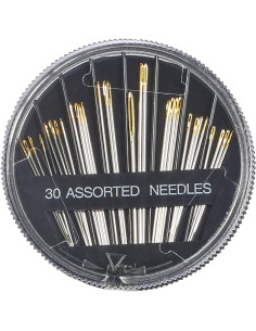 Kit de Agujas de Coser Eketirry 30 Piezas Acero Inoxidable 2