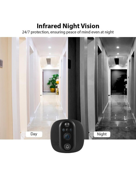 Cámara de Timbre Video Inteligente Swokely 4.3" WiFi