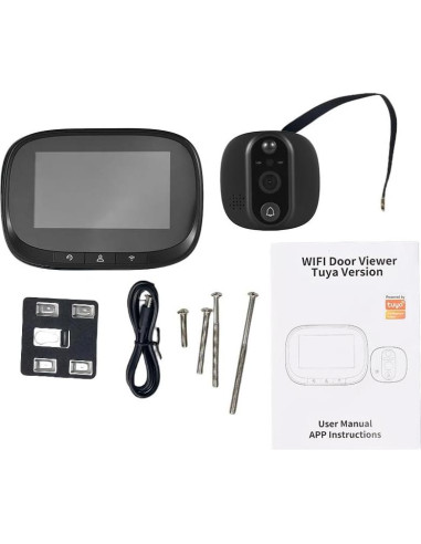 Cámara de Timbre Video Inteligente Swokely 4.3" WiFi