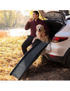 Rampa Plegable para Perros NEREIDS NET 155cm Antideslizante 2