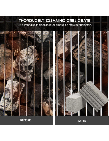 Bloque de Limpieza de Plancha MOWOT - 3 Piezas con Mango