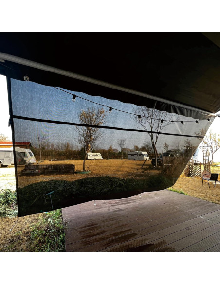 Pantalla de Sombra para Toldos de RV SHADEPLUS 2.82x2.44m