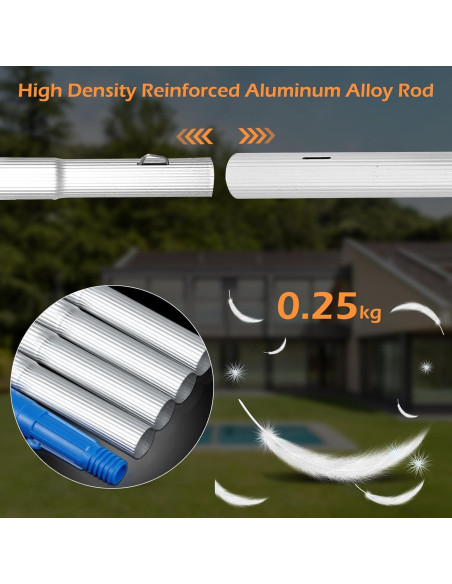 Cepillo Limpiador Telescópico 10m Copgge con Manguera 35cm