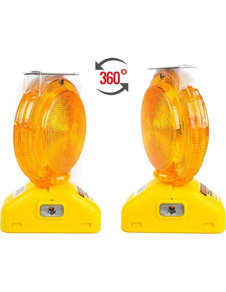 Conjunto de 4 Luces de Advertencia LED Ámbar RK Safety BLIGHT-ST