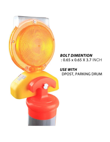 Conjunto de 4 Luces de Advertencia LED Ámbar RK Safety BLIGHT-ST