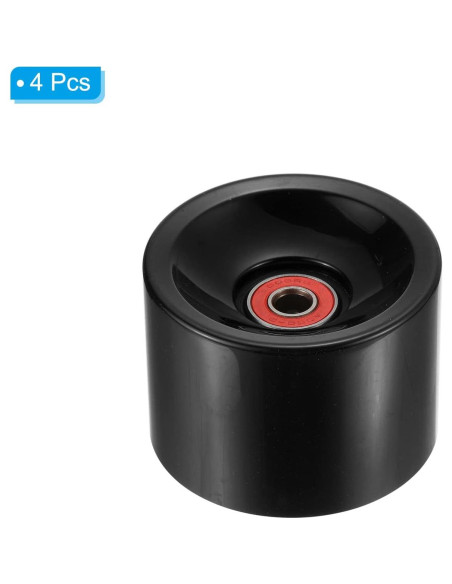 Ruedas de Longboard PATIKIL 70mm 78A con Rodamientos ABEC-9