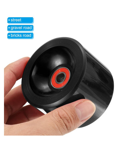 Ruedas de Longboard PATIKIL 70mm 78A con Rodamientos ABEC-9