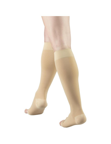 Medias de Compresión Truform 0845 30-40 mmHg Unisex Beige Pequeño