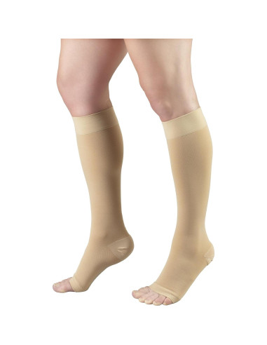 Medias de Compresión Truform 0845 30-40 mmHg Unisex Beige Pequeño