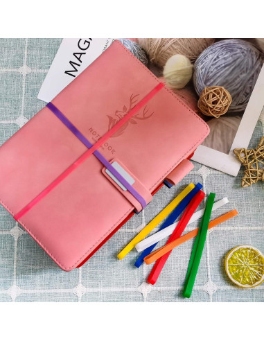 Bandas de Goma de Silicona Coopay 36 Piezas 13.97 cm Coloridas