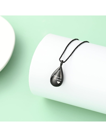Collar de Urna en Forma de Gota Yinplsmemory para Cenizas