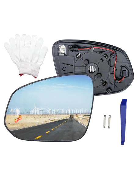 Cristal Espejo Lateral Izquierdo Toyota RAV4 2013-2018 MENGYUCAR