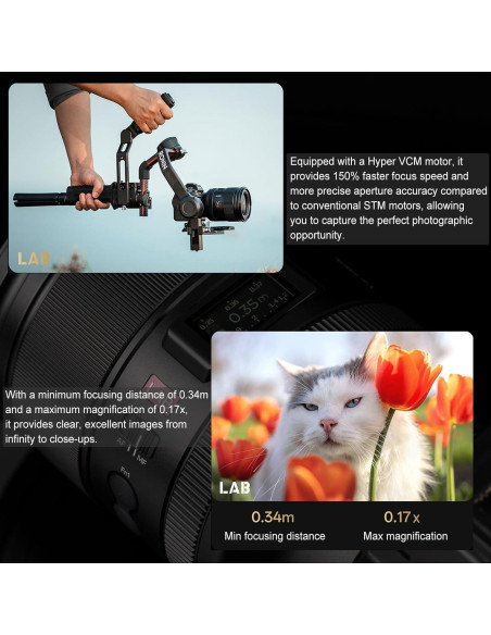 Lente Viltrox 35mm F1.2 FE para Sony E - Enfoque Automático