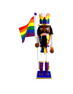 Soldado Cascanueces Afroamericano 30.48 cm - Decoración Navidad