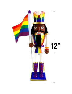 Soldado Cascanueces Afroamericano 30.48 cm - Decoración Navidad 2