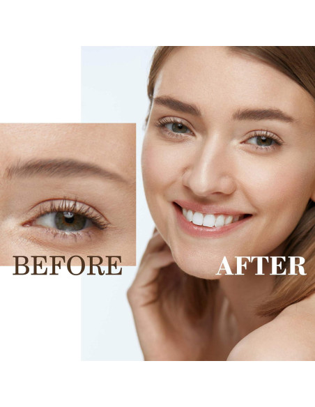 Lápiz de Cejas Microblading Music Flower 4 Puntas Marrón Oscuro
