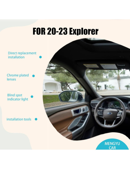 Cristal Espejo Lateral Izquierdo Toyota RAV4 2013-2018 MENGYUCAR