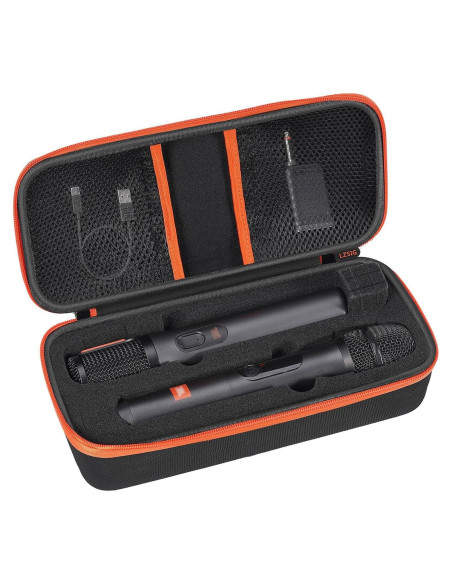 Funda de micrófono inalámbrico JBL con espuma ajustable - Negro Funda de micrófono inalámbrico JBL con espuma ajustable - Negro