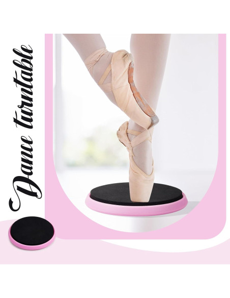 2 Tablas Giratorias Portátiles Motionchic para Patinaje y Baile