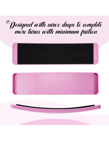 2 Tablas Giratorias Portátiles Motionchic para Patinaje y Baile