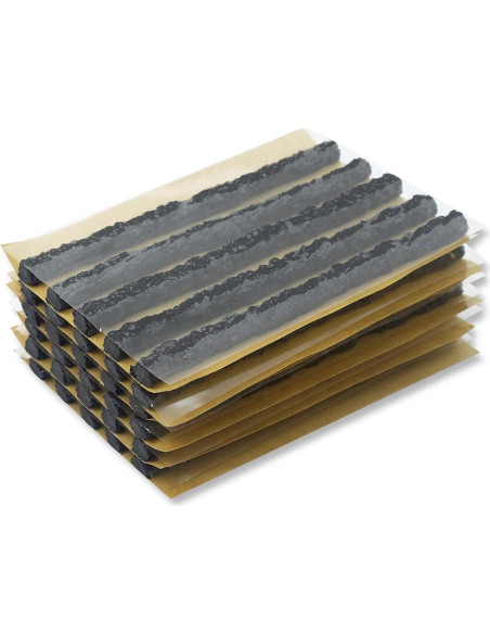 CKAuto 30pcs Cuerdas Negras 10.16 cm para Reparación de Neumáticos