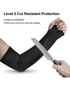 Mangas de Protección para Brazo DEYAN 45.72 cm Nivel 5 Anti-Corte 2